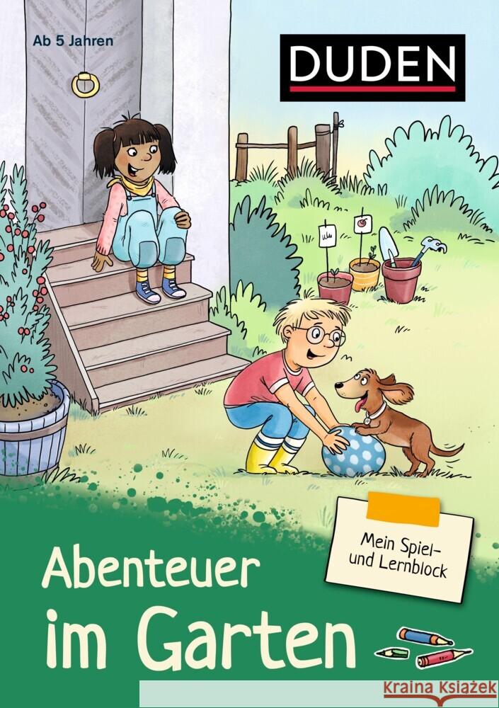 Mein Spiel- und Lernblock 4 - Abenteuer im Garten Krause, Marion 9783411770434 Duden