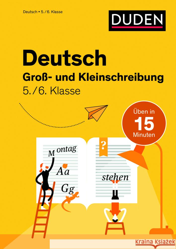 Deutsch in 15 Min - Groß- und Kleinschreibung 5./6. Klasse Clausen, Marion 9783411770700