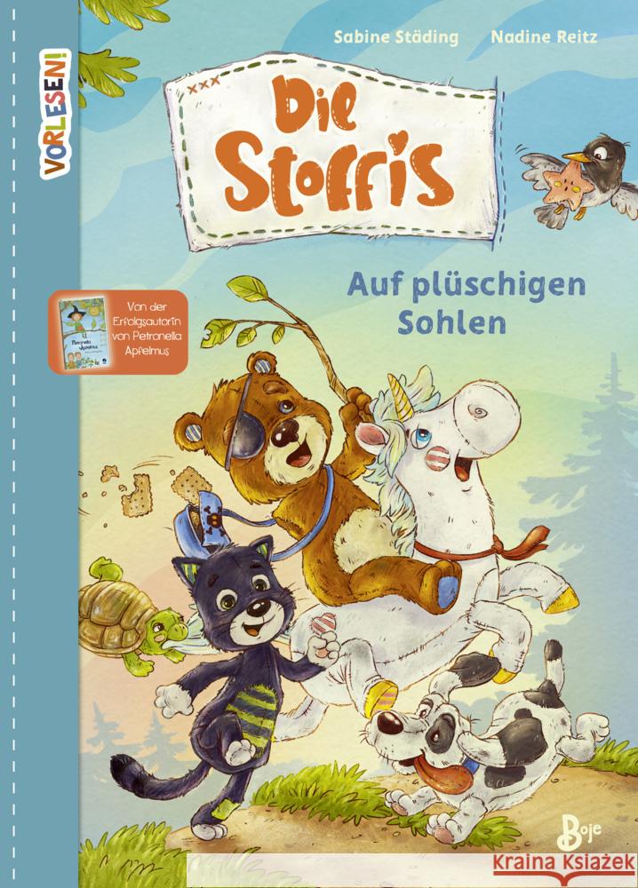 Die Stoffis - Auf plüschigen Sohlen (Band 1) Städing, Sabine 9783414826145