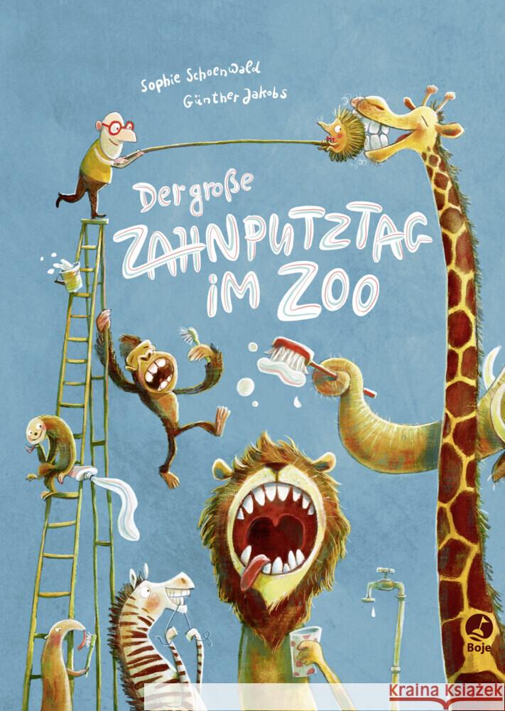 Der große Zahnputztag im Zoo (Mini-Ausgabe) Schoenwald, Sophie 9783414826251