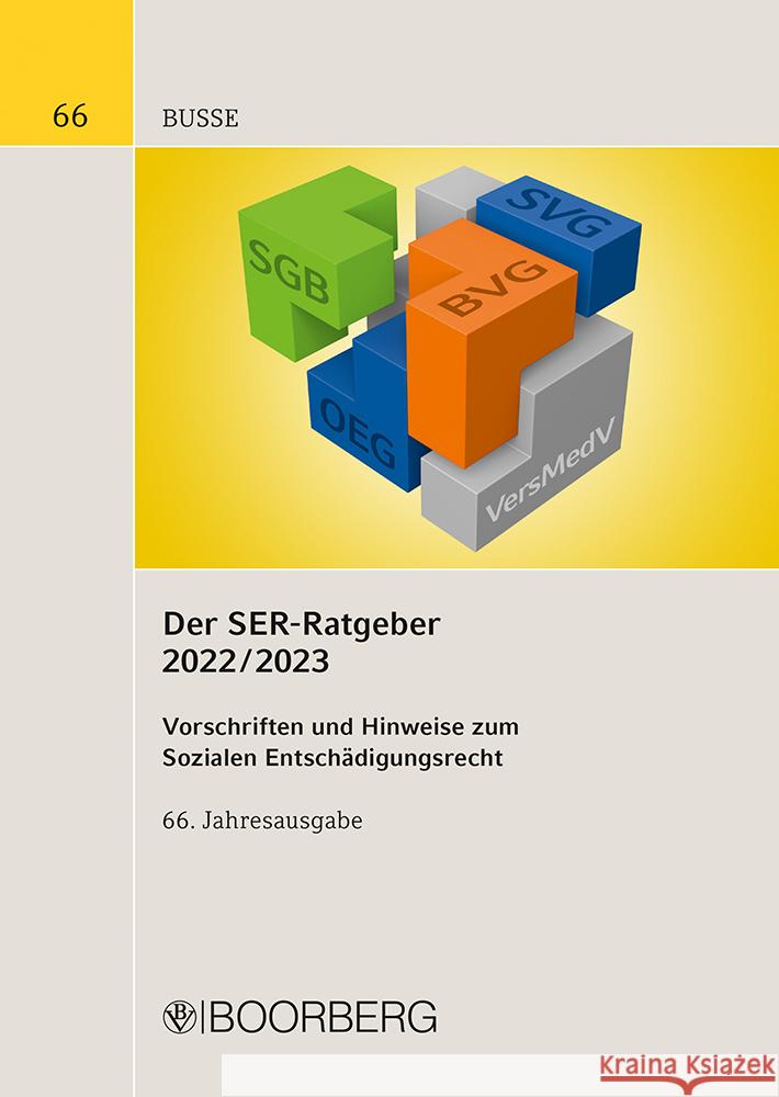 Der SER-Ratgeber 2022/2023 Busse, Sven 9783415072060