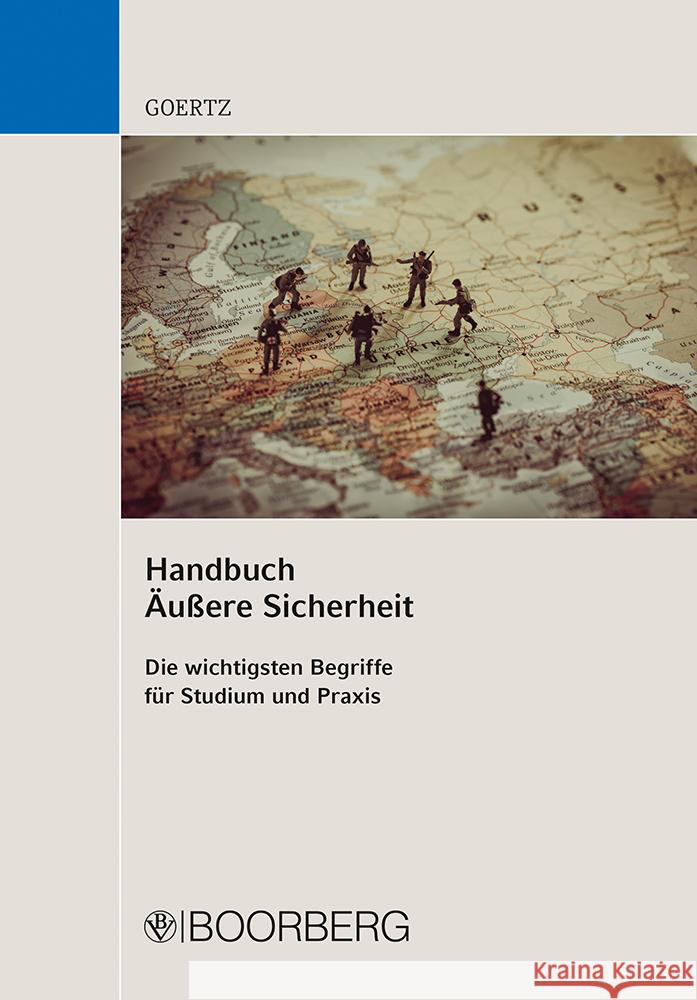 Handbuch Äußere Sicherheit Goertz, Stefan 9783415075900