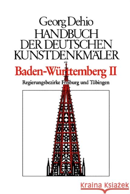 Baden-Württemberg. Tl.1 : Regierungsbezirke Stuttgart und Karlsruhe Georg Dehio Dehio Vereinigung E. V.                  Dagmar Zimdars 9783422031197 Deutscher Kunstverlag