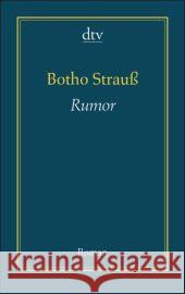 Rumor : Roman Strauß, Botho   9783423191258