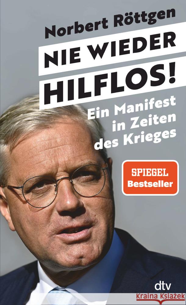 Nie wieder hilflos! Röttgen, Norbert 9783423262040