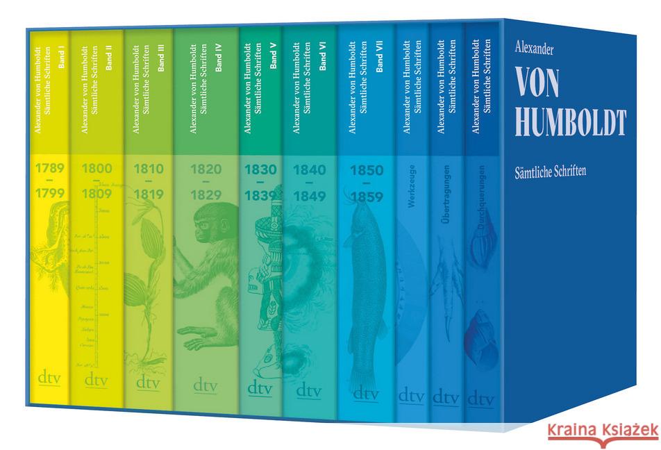 Sämtliche Schriften (Studienausgabe), 10 Bde. Humboldt, Alexander von 9783423590884 DTV