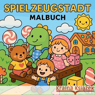 Spielzeugstadt - Malbuch Chris Martin 9783425057996 Chris Martin