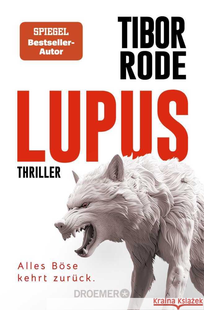 Lupus Rode, Tibor 9783426309186 Droemer TB