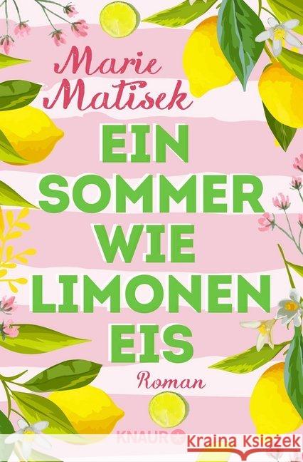 Ein Sommer wie Limoneneis : Roman Matisek, Marie 9783426521427