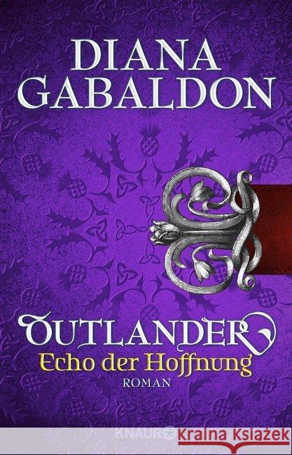 Outlander - Echo der Hoffnung : Roman Gabaldon, Diana 9783426522660 Droemer/Knaur