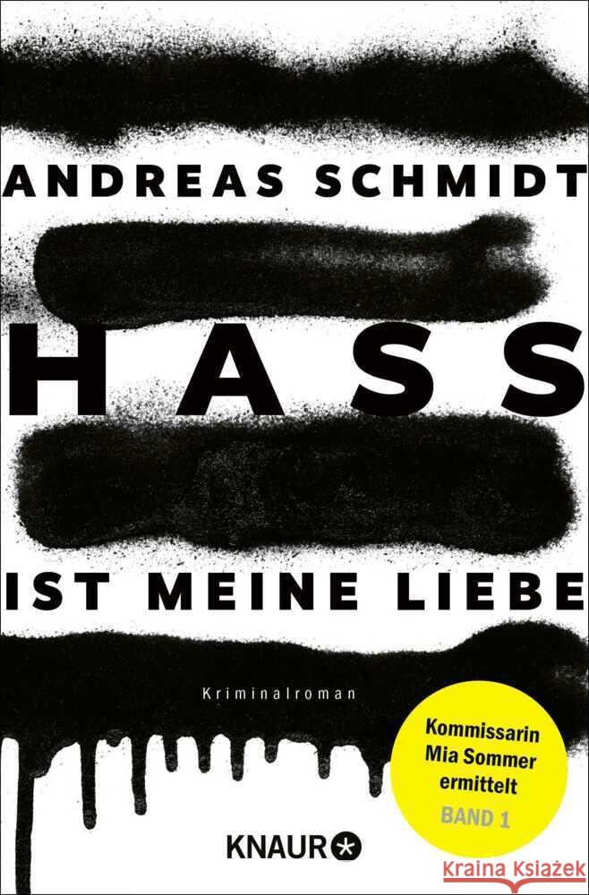 Hass ist meine Liebe Schmidt, Andreas 9783426561300