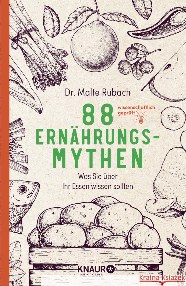 88 Ernährungs-Mythen Rubach, Malte 9783426659052