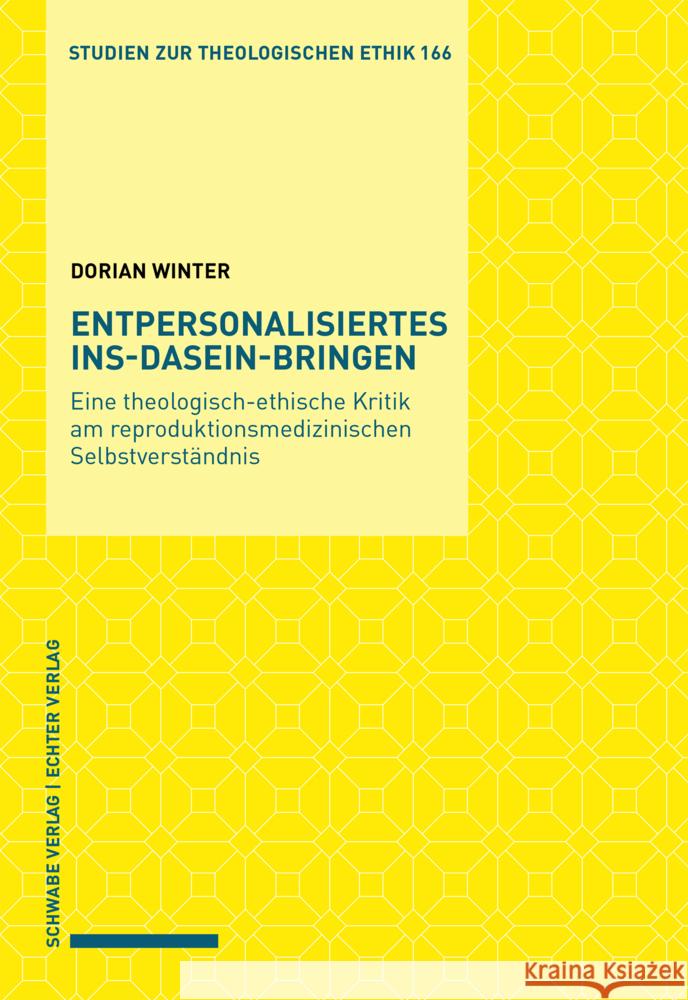 Entpersonalisiertes Ins-Dasein-Bringen Winter, Dorian 9783429059323