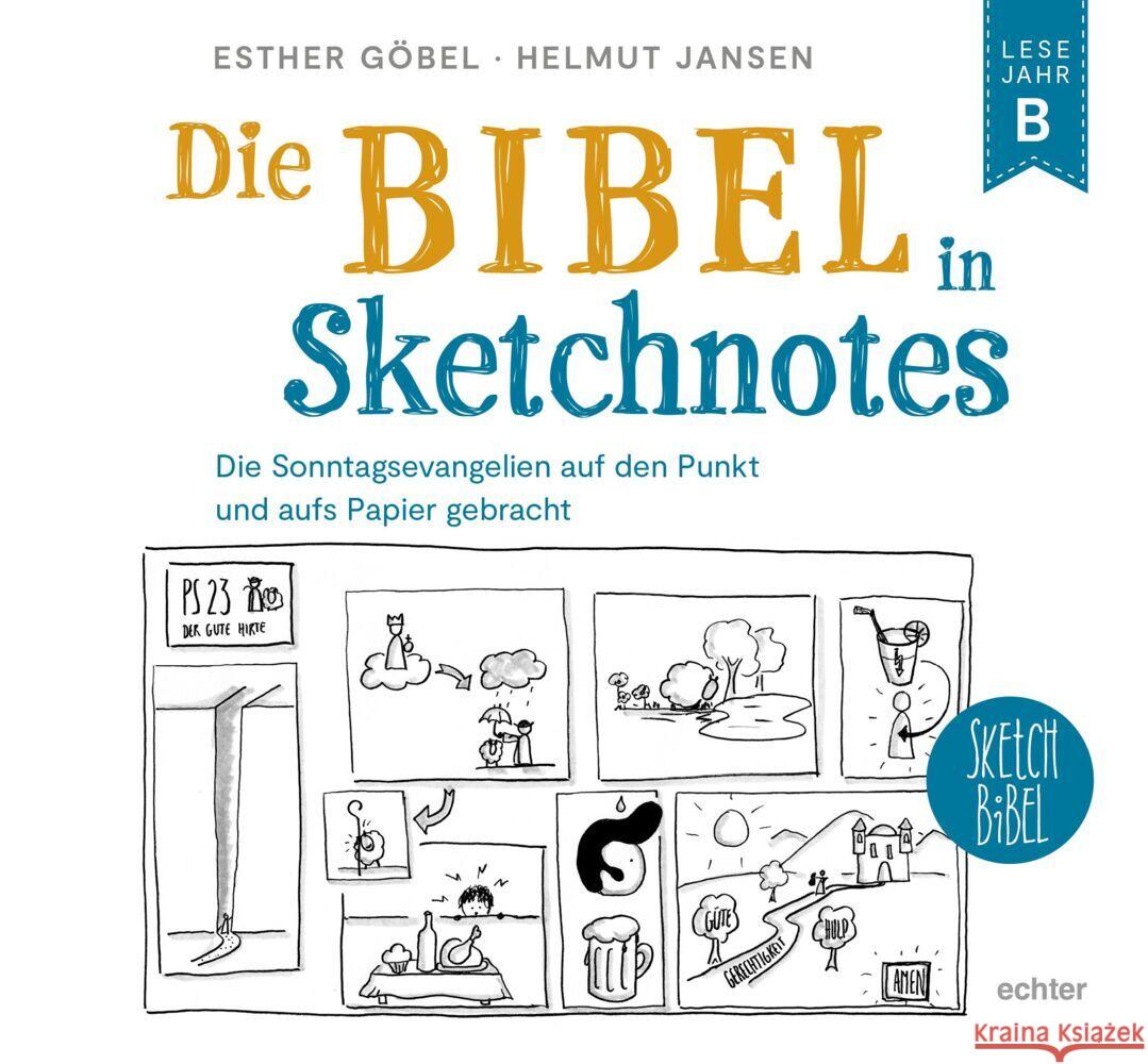 Die Bibel in Sketchnotes Göbel, Esther, Jansen, Helmut 9783429059378