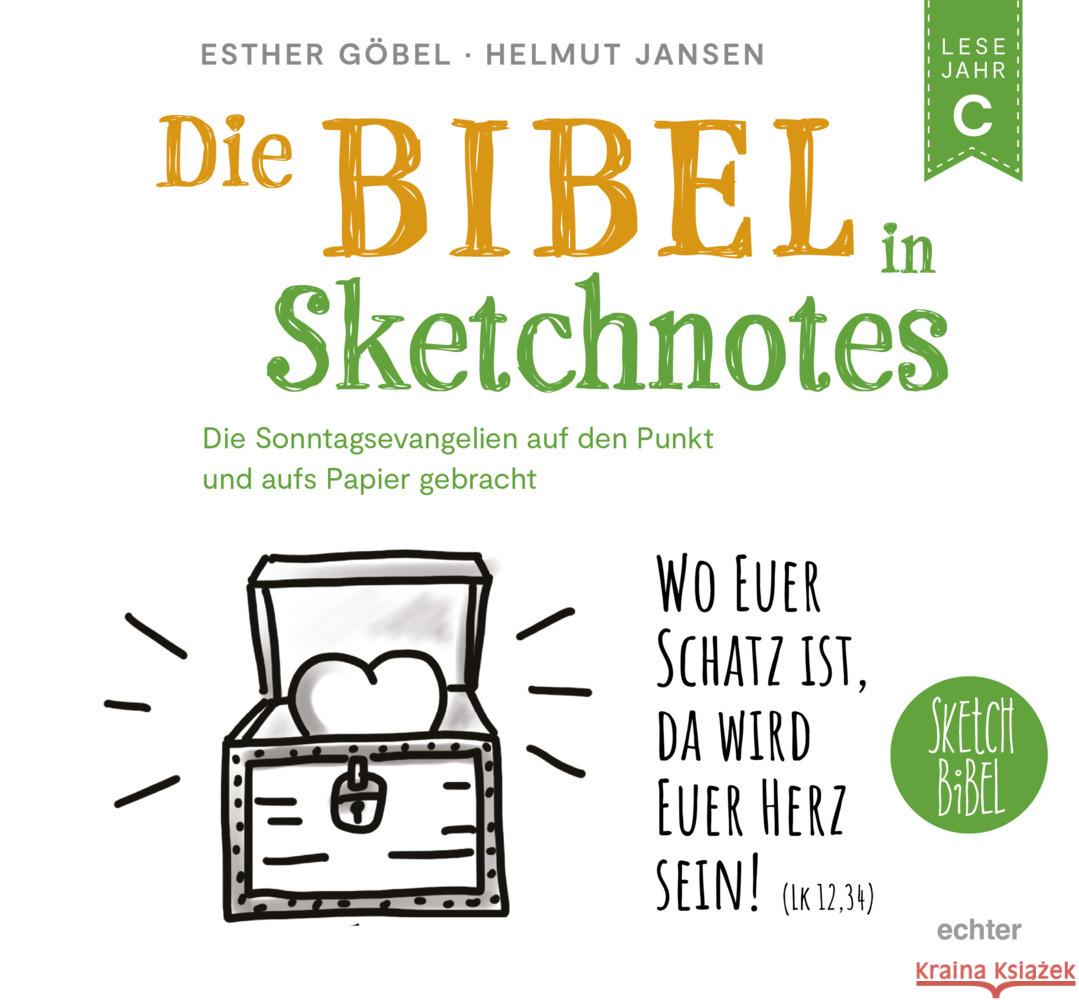 Die Bibel in Sketchnotes Göbel, Esther, Jansen, Helmut 9783429067465