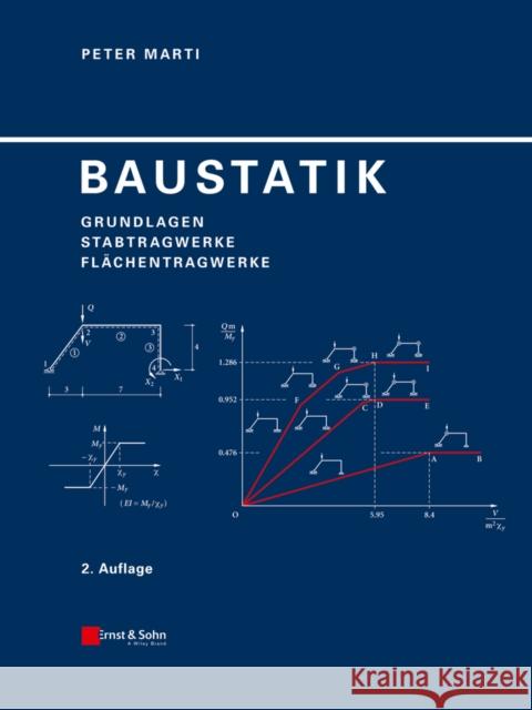 Baustatik : Grundlagen, Stabtragwerke, Flachentragwerke Marti, Peter 9783433030936 John Wiley & Sons