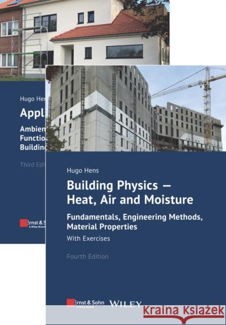 Building Physics and Applied Building Physics, 2 Volumes Hugo S. L. Hens 9783433034330 
