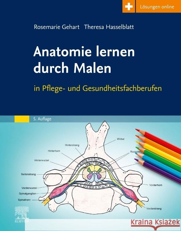 Anatomie lernen durch Malen Gehart, Rosemarie, Hasselblatt, Theresa 9783437251627