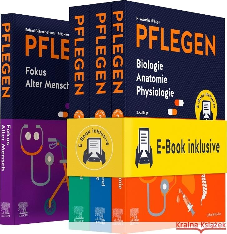 PFLEGEN Lernpaket 2.A. + Fokus Alter Mensch Menche, Nicole, Keller, Christine 9783437254253