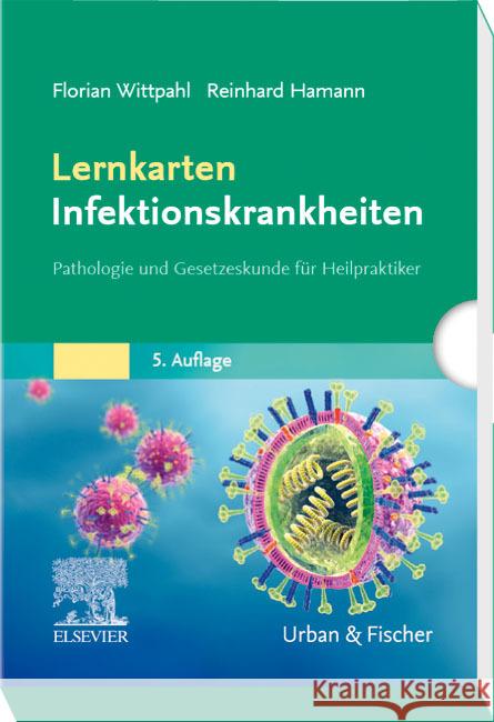 Lernkarten Infektionskrankheiten Wittpahl, Florian, Hamann, Reinhard 9783437550140 Elsevier, München