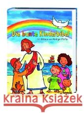 Die bunte Kinderbibel Pfeffer, Rüdiger Jeromin, Karin Jeschke, Mathias 9783438040190 Deutsche Bibelgesellschaft