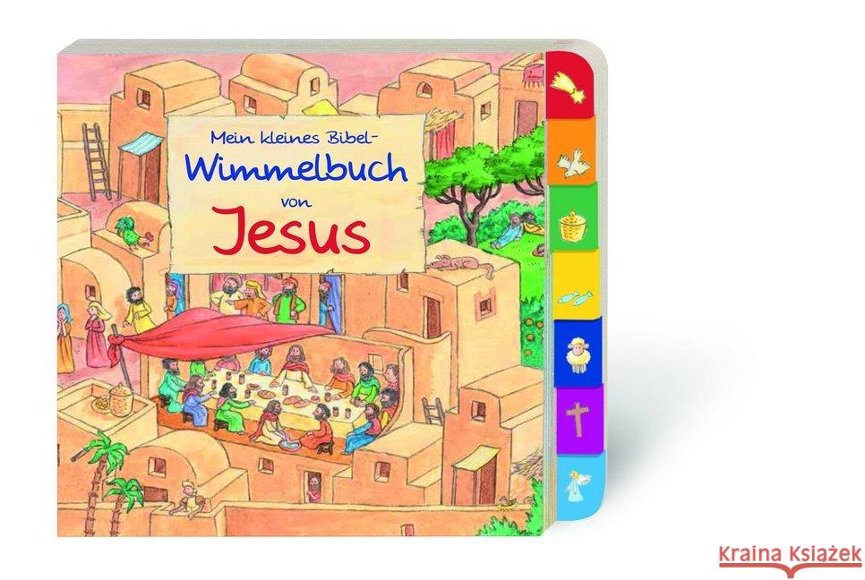 Mein kleines Bibel-Wimmelbuch von Jesus Abeln, Reinhard 9783438042095