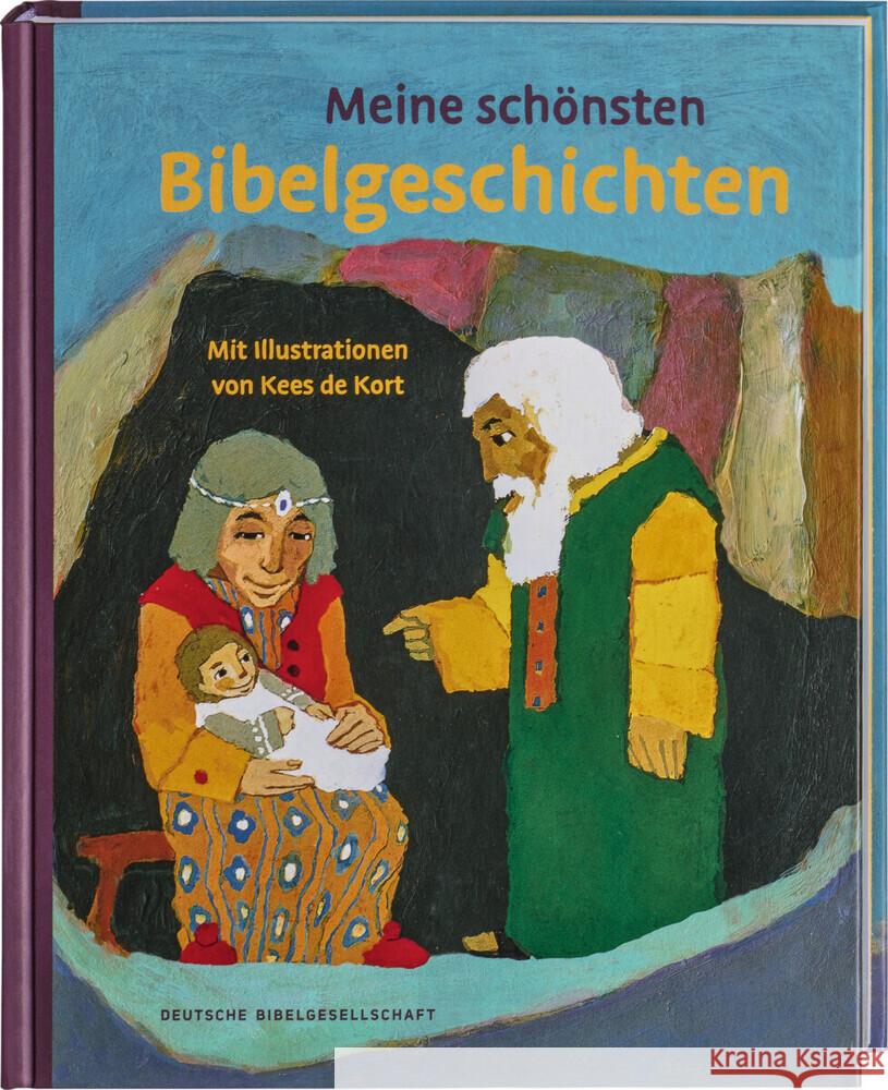 Meine schönsten Bibelgeschichten. Der Kinderbuch-Klassiker mit Illustrationen von Kees de Kort. 24 kurze Erzählungen aus der Bibel. Für Kinder ab 2 Jahren & für Krippe, Kita und Gemeinde. Haug, Hellmut 9783438047144