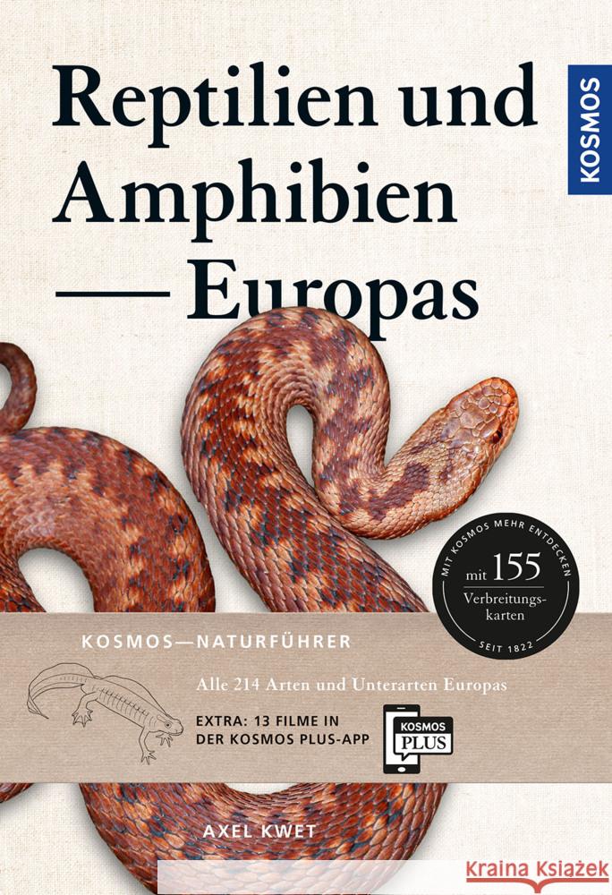 Reptilien und Amphibien Europas Kwet, Axel 9783440167557 Kosmos (Franckh-Kosmos)
