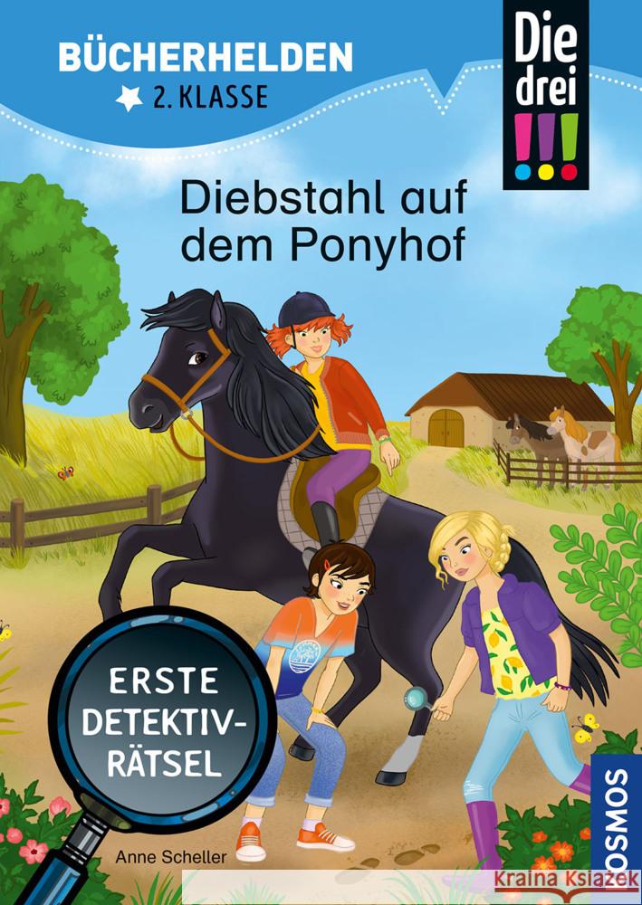 Die drei !!!, Bücherhelden 2. Klasse, Diebstahl auf dem Ponyhof Scheller, Anne 9783440172841