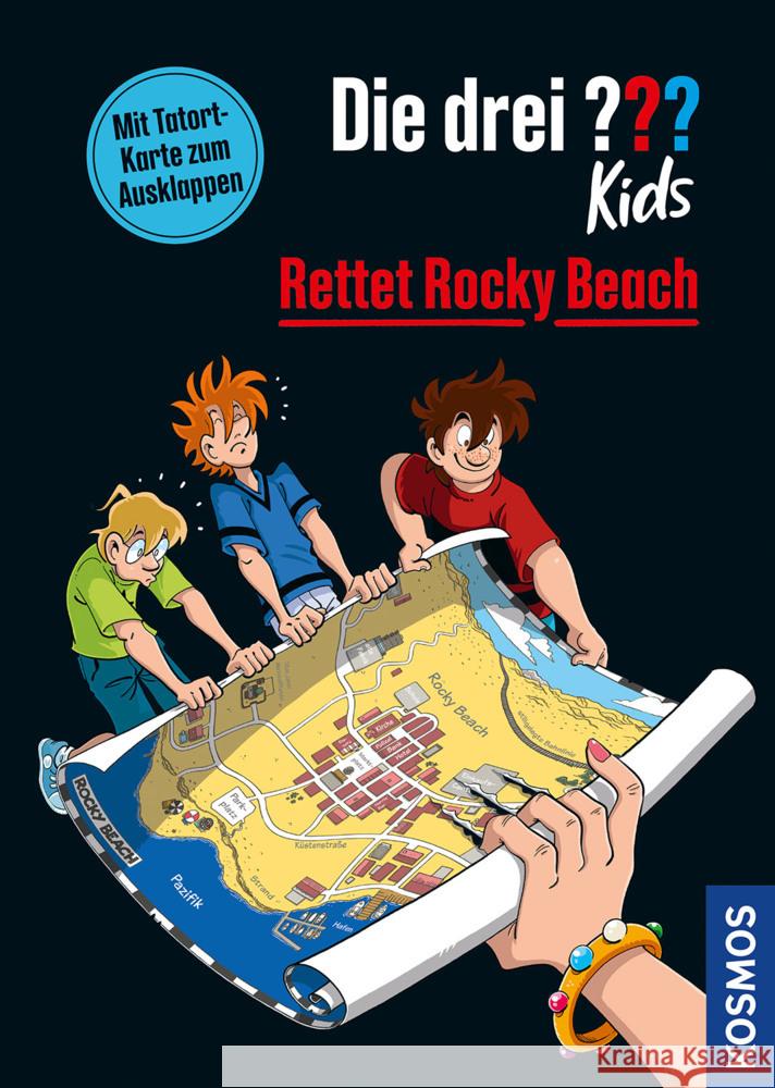 Die drei ??? Kids, Rettet Rocky Beach Blanck, Ulf, Pfeiffer, Boris 9783440173749 Kosmos (Franckh-Kosmos)