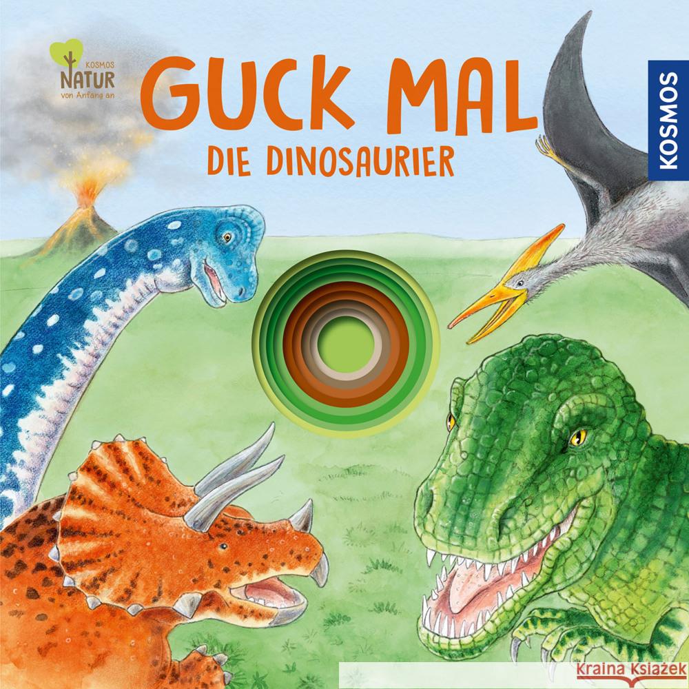 Guck mal die Dinosaurier Apfelbacher, Lisa, Schwarz, Regina 9783440174739 Kosmos (Franckh-Kosmos)