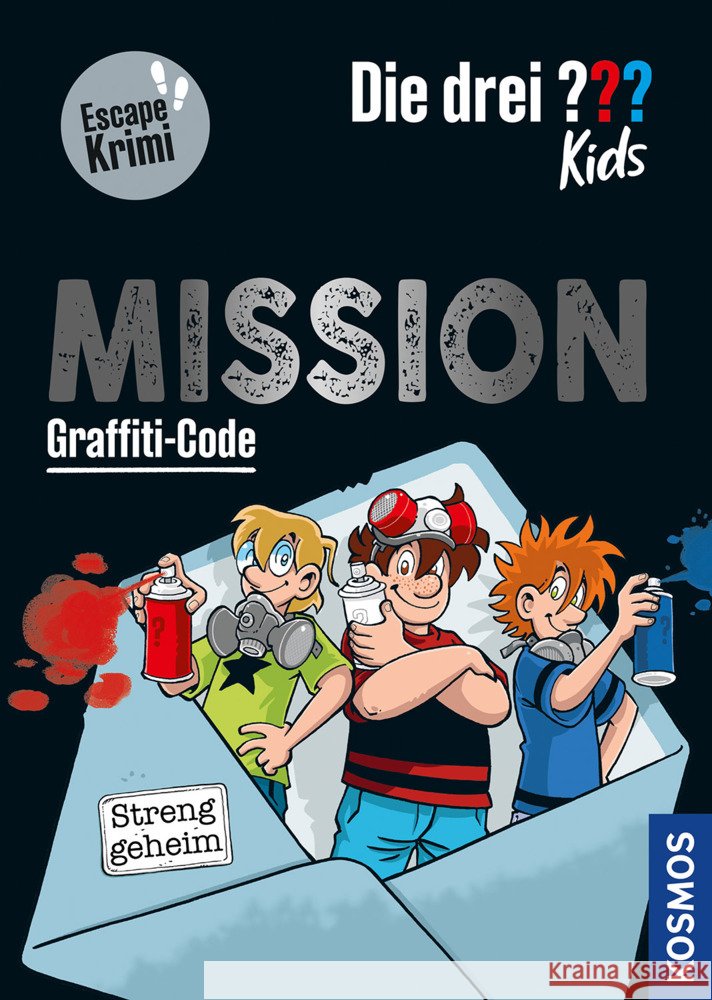 Die drei ??? Kids, Mission Graffiti-Code Schiefelbein, Nina 9783440176382 Kosmos (Franckh-Kosmos)