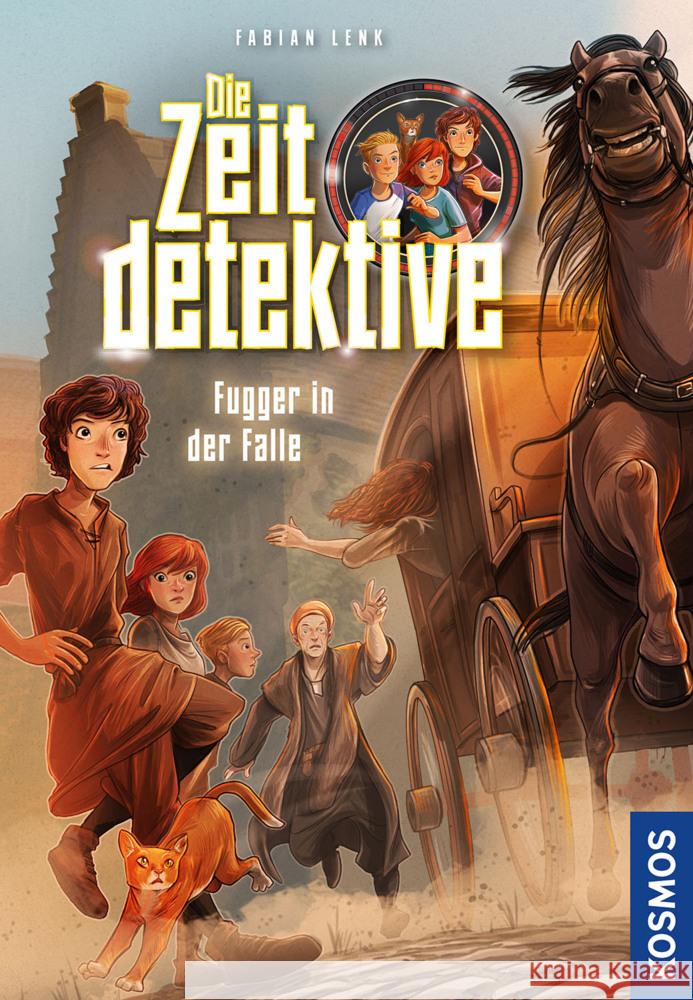 Die Zeitdetektive, 2, Fugger in der Falle Lenk, Fabian 9783440177891