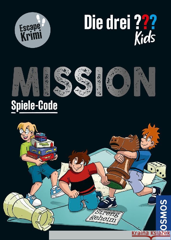 Die drei ??? Kids, Mission Spiele-Code Schiefelbein, Nina 9783440178003 Kosmos (Franckh-Kosmos)