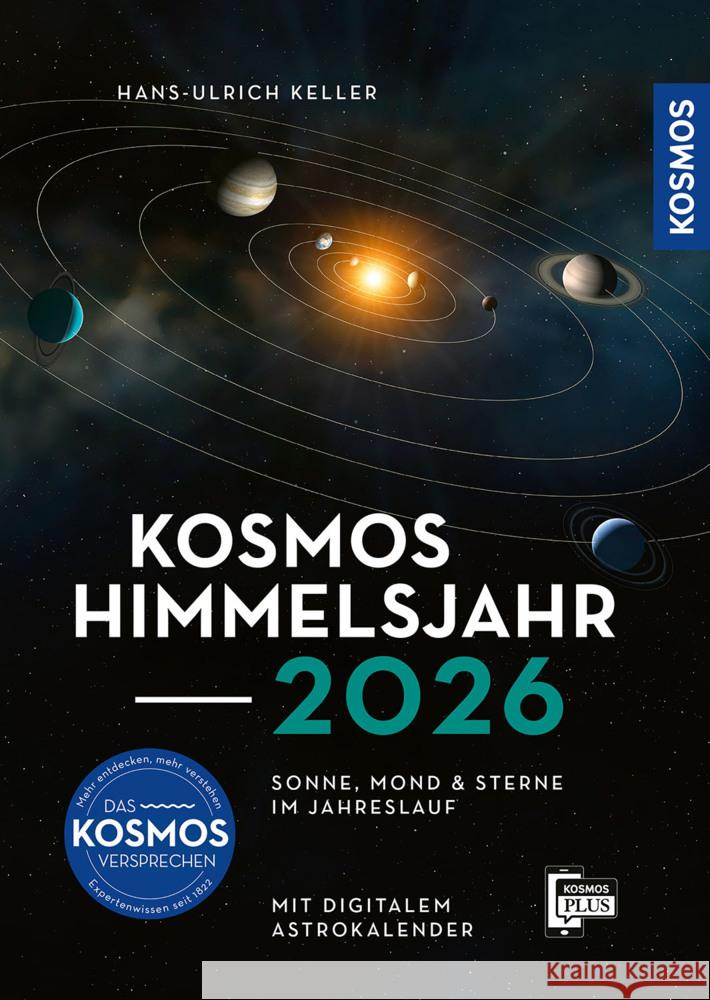 Kosmos Himmelsjahr 2026 Keller, Hans-Ulrich 9783440181317