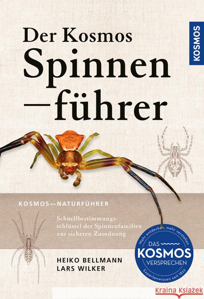 Der Kosmos Spinnenführer Bellmann, Heiko, Wilker, Lars 9783440181720