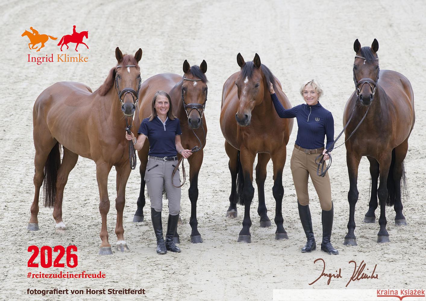 Ingrid Klimke Kalender 2026 Klimke, Ingrid 9783440181881 Kosmos (Franckh-Kosmos)