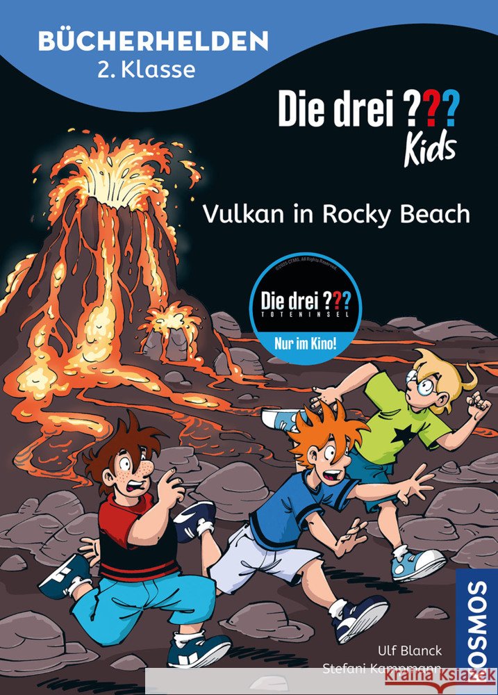 Die drei ??? Kids, Bücherhelden 2. Klasse, Vulkan in Rocky Beach Blanck, Ulf 9783440182673 Kosmos (Franckh-Kosmos)