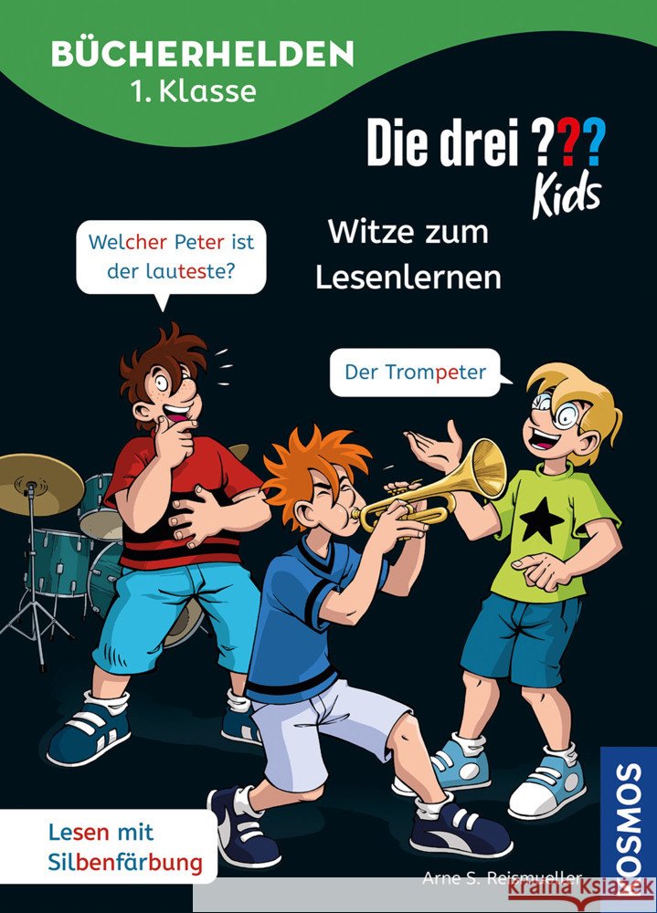 Die drei ??? Kids, Bücherhelden 1. Klasse, Witze zum Lesenlernen noch unbekannt, - 9783440183403 Kosmos (Franckh-Kosmos)