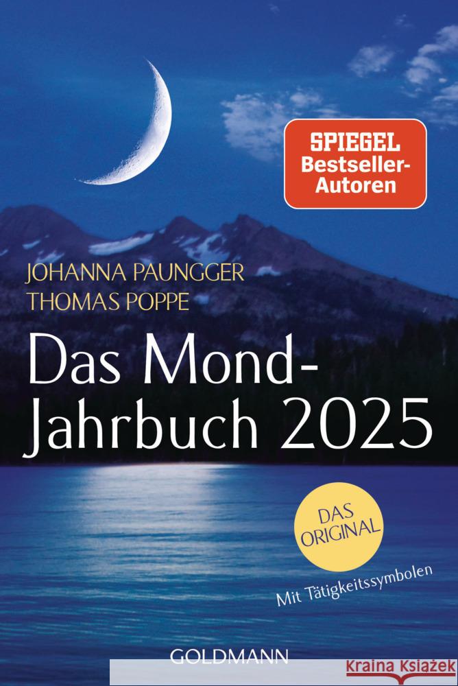 Das Mond-Jahrbuch 2025 Paungger, Johanna, Poppe, Thomas 9783442180080 Goldmann