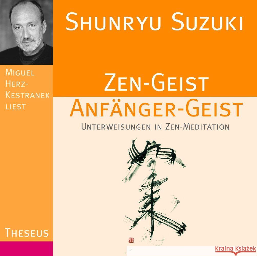 Zen-Geist Anfänger-Geist CD Suzuki, Shunryû 9783442335749