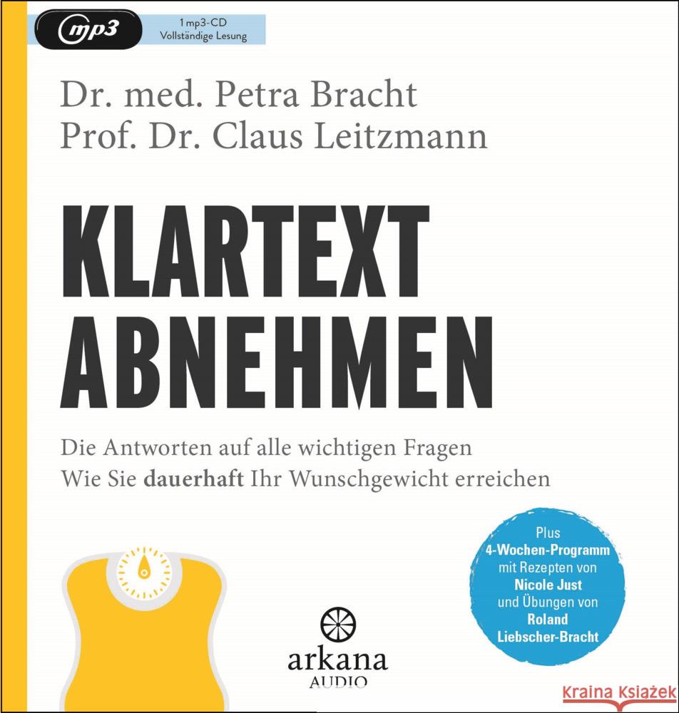 Klartext Abnehmen Bracht, Petra, Leitzmann, Claus 9783442347636 Arkana