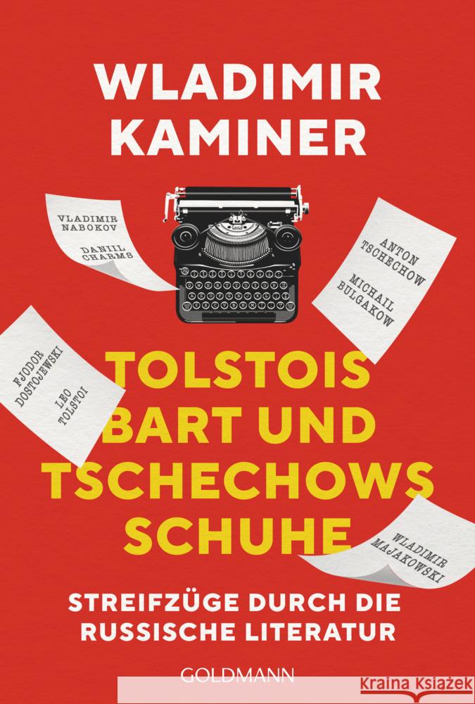 Tolstois Bart und Tschechows Schuhe Kaminer, Wladimir 9783442490233