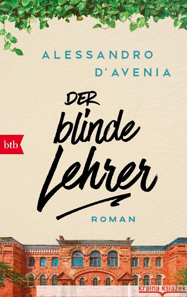 Der blinde Lehrer D'Avenia, Alessandro 9783442774708