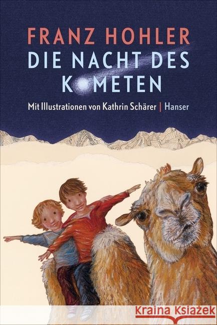 Die Nacht des Kometen Hohler, Franz 9783446249271 Hanser