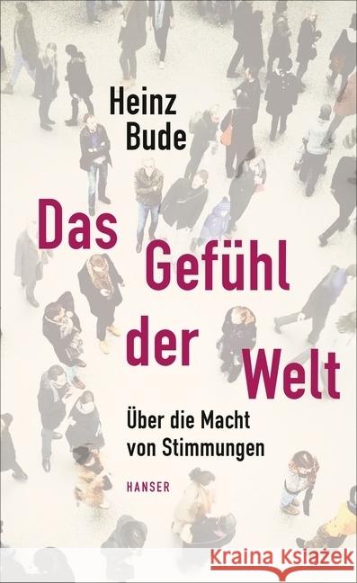 Das Gefühl der Welt : Über die Macht von Stimmungen Bude, Heinz 9783446250659 Hanser