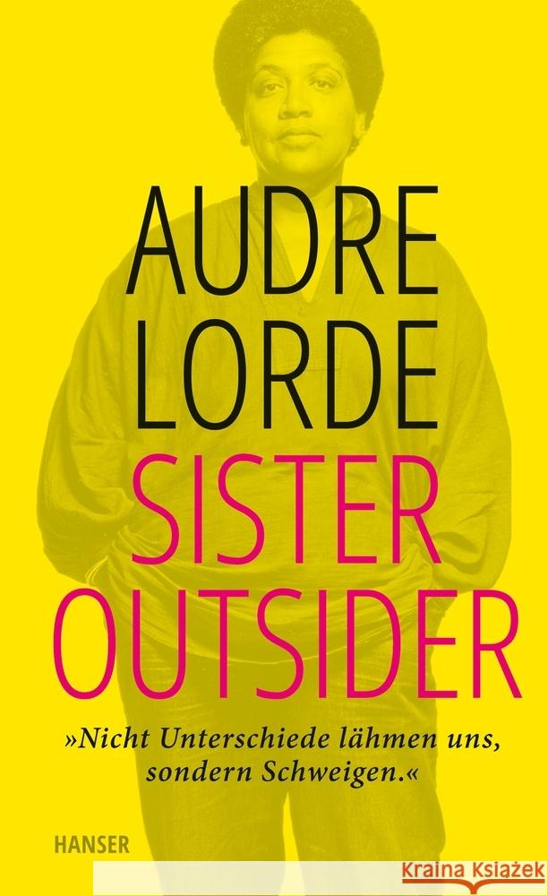 Sister Outsider Lorde, Audre 9783446269712