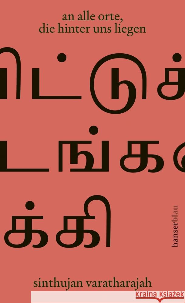 an alle orte, die hinter uns liegen Varatharajah, Sinthujan 9783446272910