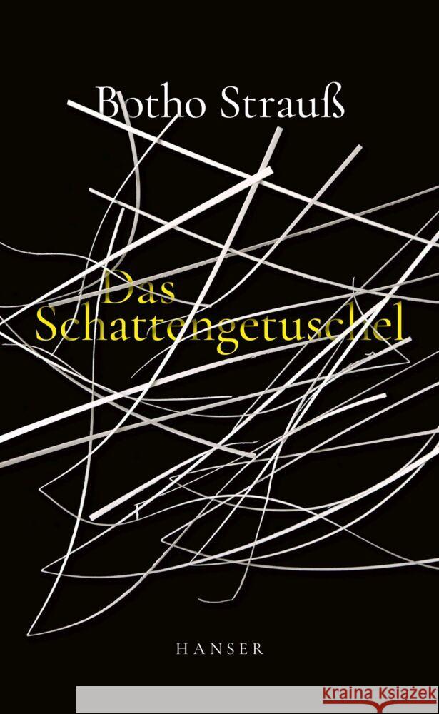 Das Schattengetuschel Strauß, Botho 9783446281196