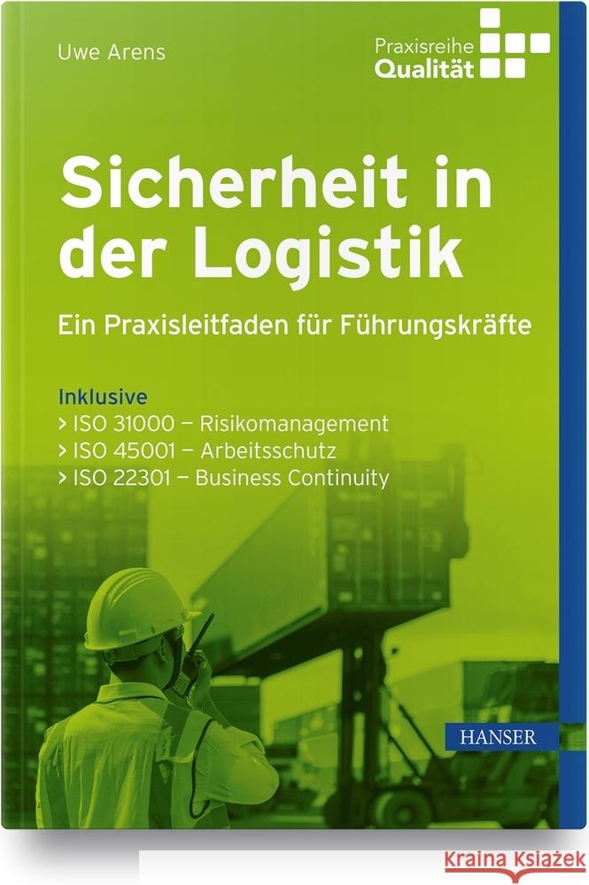 Sicherheit in der Logistik Arens, Uwe 9783446461895